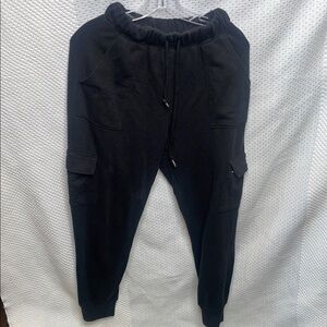 PINK Victoria's Secret Black Jogger Pants